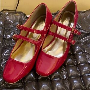 Red Patent Maryjane. Size S.